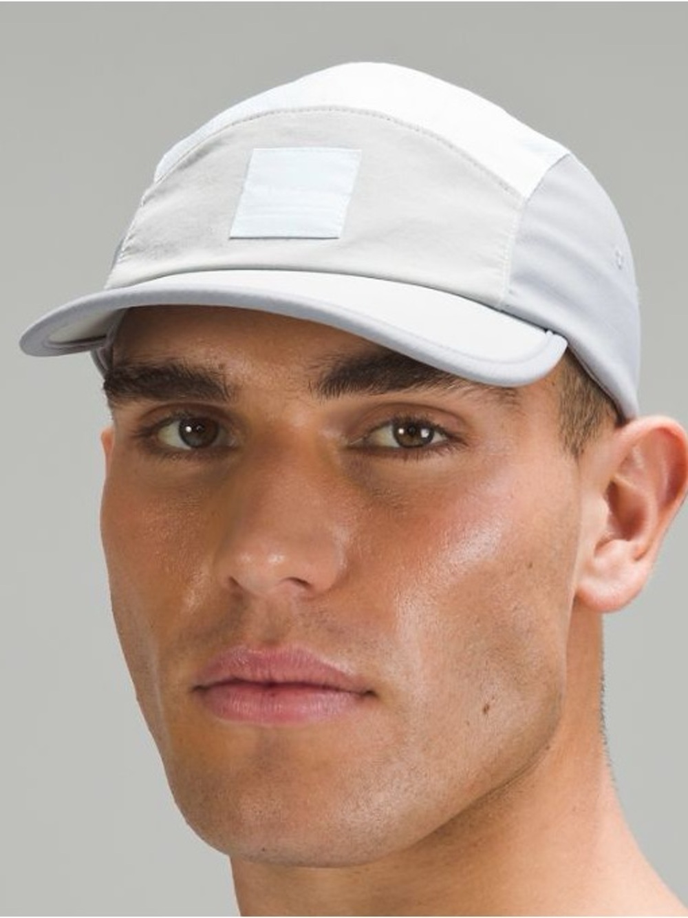 lululemon athletica Ripstop Multi-Panel Hat - light grey/ blue - size L/XL